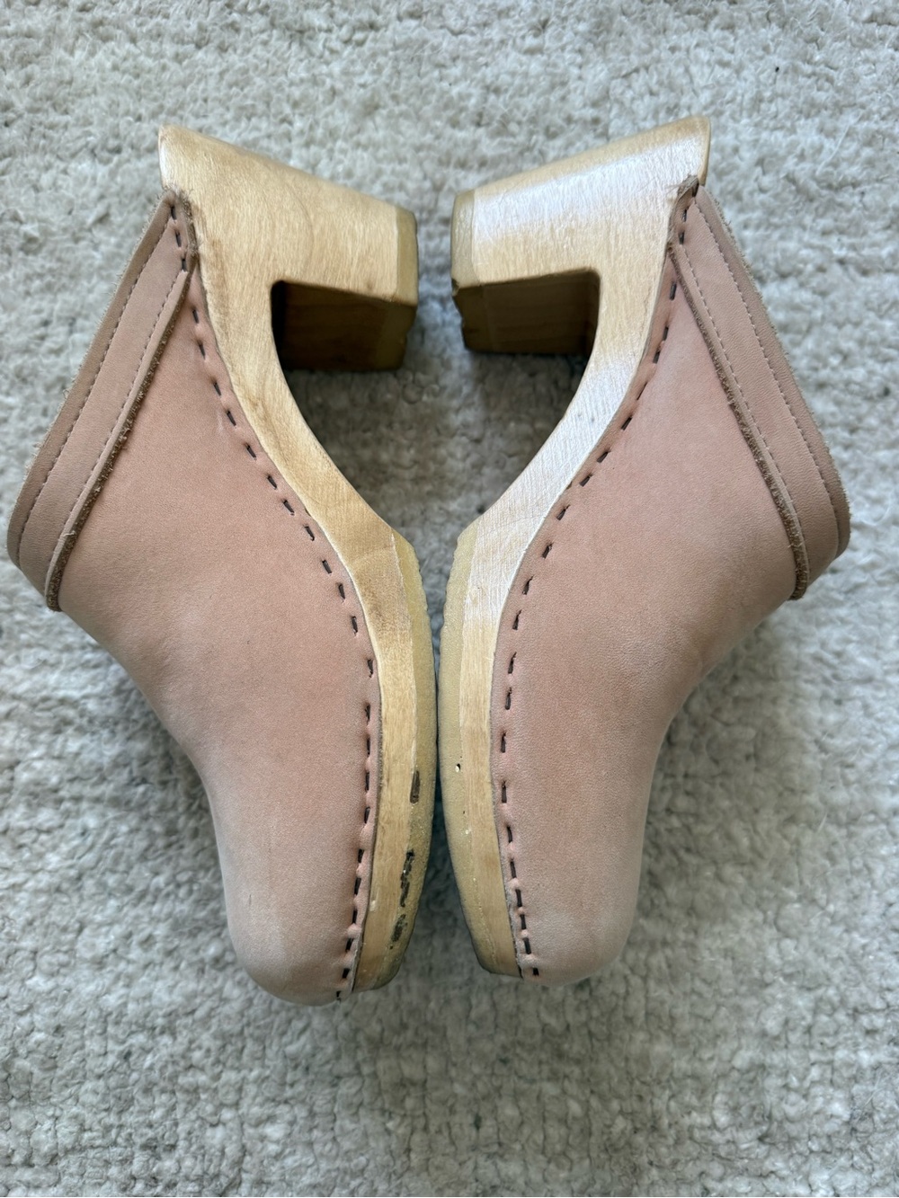 N0. 6 Old School Clogs high heel